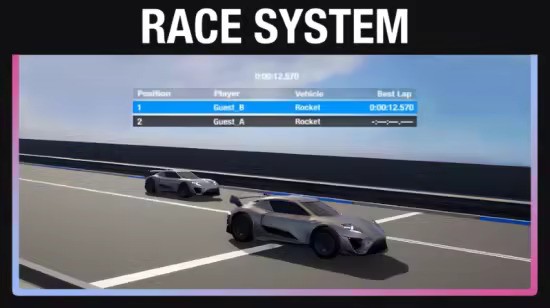 Race System (UE 5.4+)