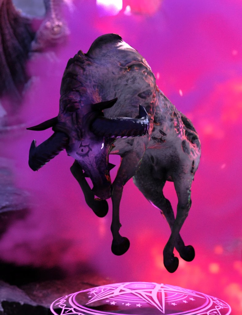 Hellish Ride Poses for ND Daemon Horse