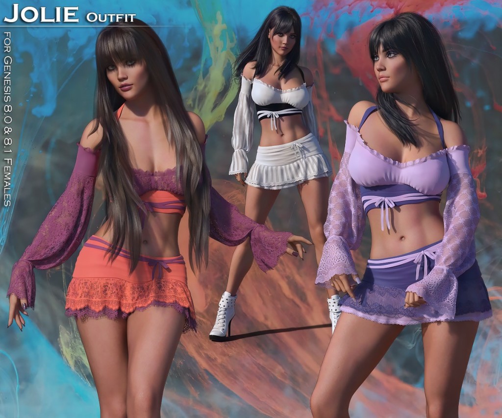 Jolie for Genesis 8/8.1 Females