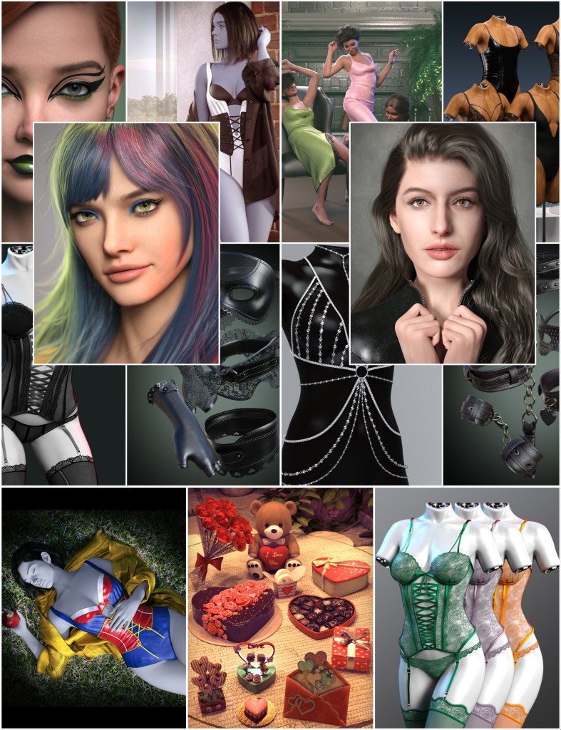 Mega Bundle – Marley and Herlinda for Genesis 9