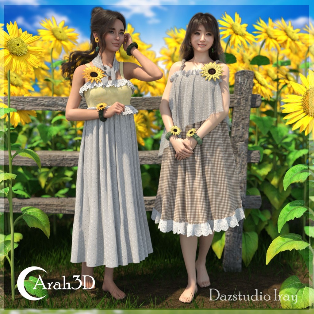 Arah3D Sunflower Summer for G8F