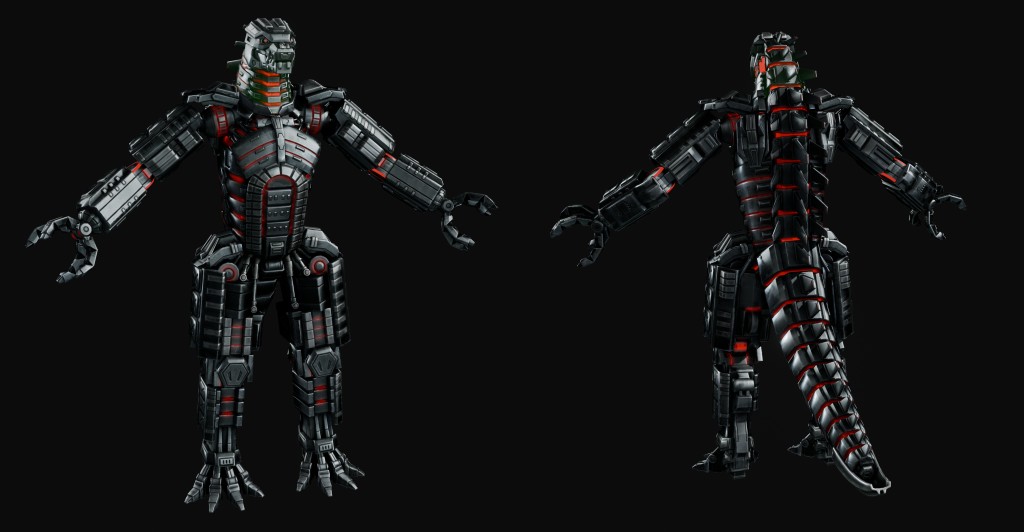 Mecha Godzilla Premium for Blender 4.x