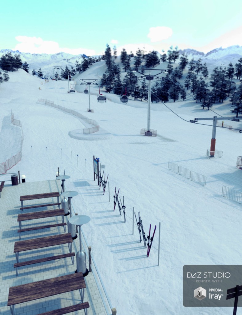 French Ski Resort