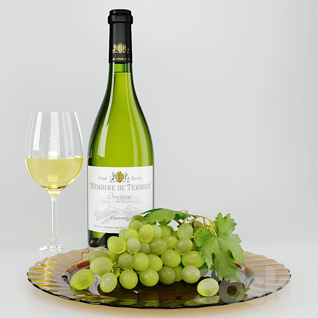 Wine And Grape Set