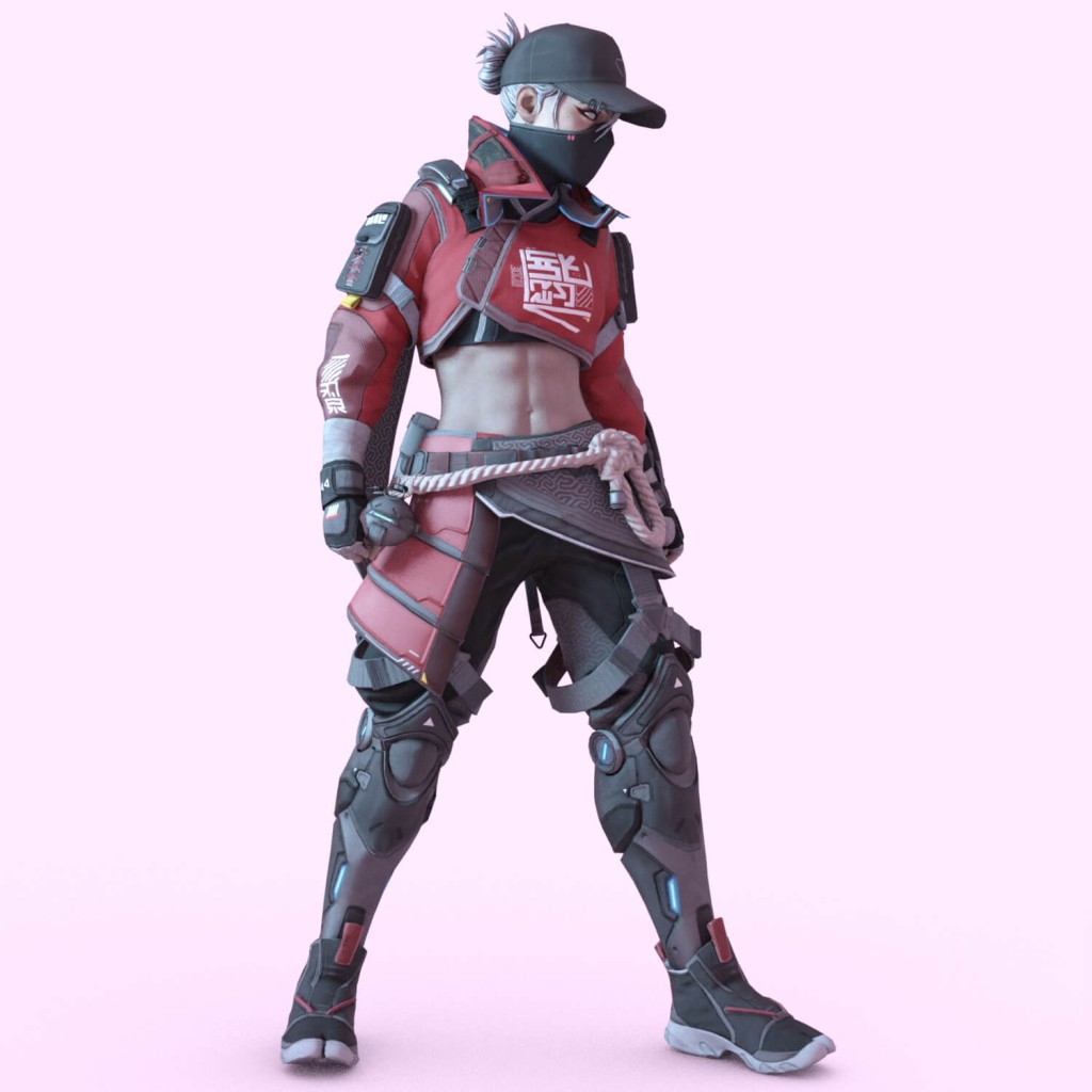 Wraith Street Smart for Genesis 8 Female