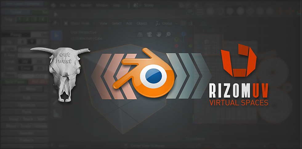 Blender To Rizomuv/Uvlayout [B2Ruvl]