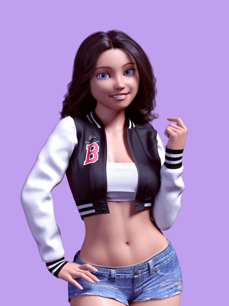 Nef Toon Jane Morph for Genesis 8 and 8.1 Female