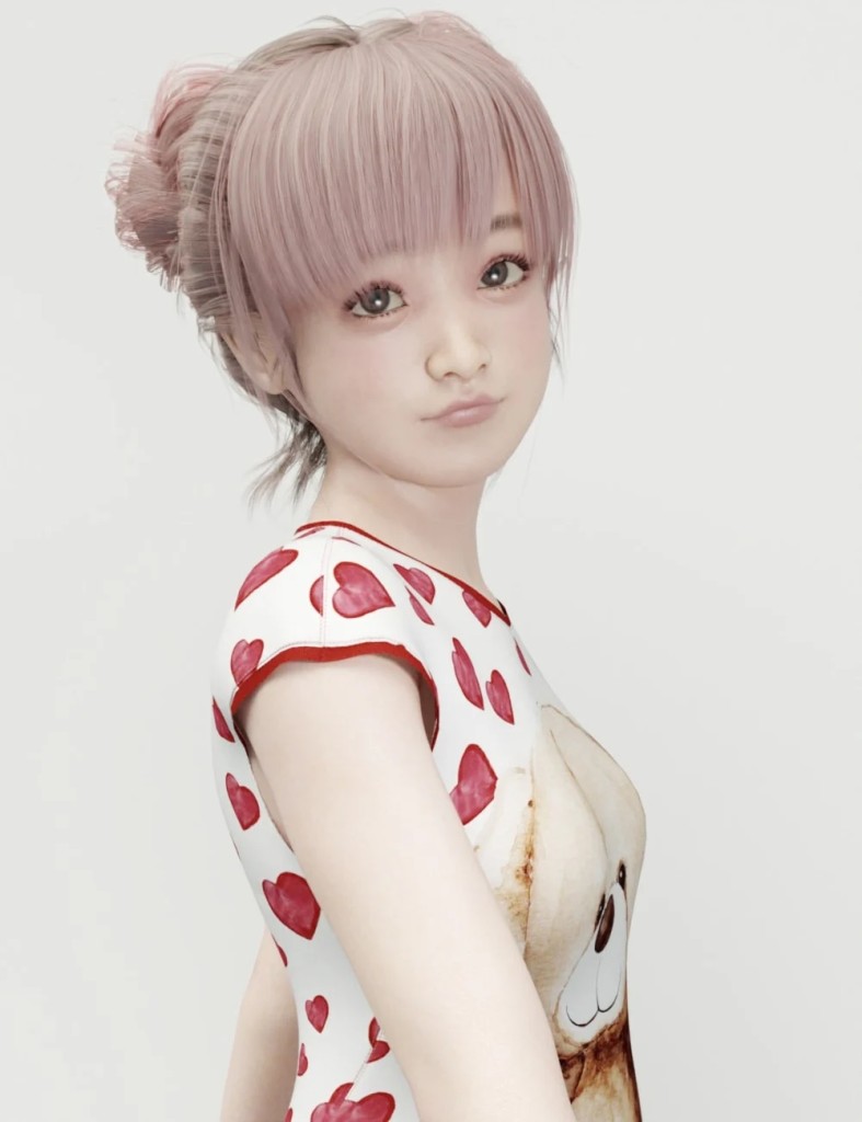 Girly Hana for Genesis 8 Female