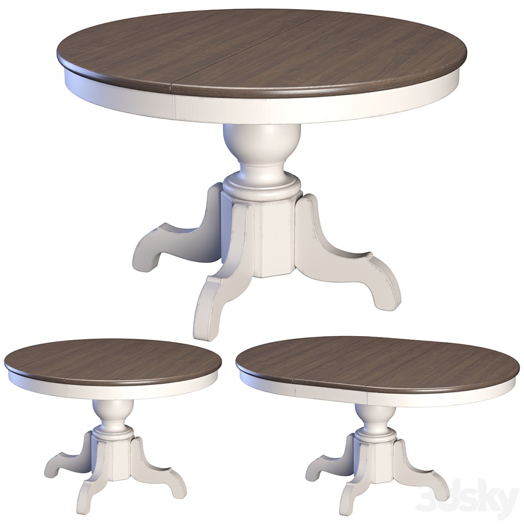 Eulali extendable dining table