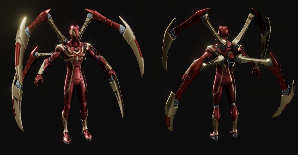 Iron Spider (Fortnite) Premium for Blender 4.x