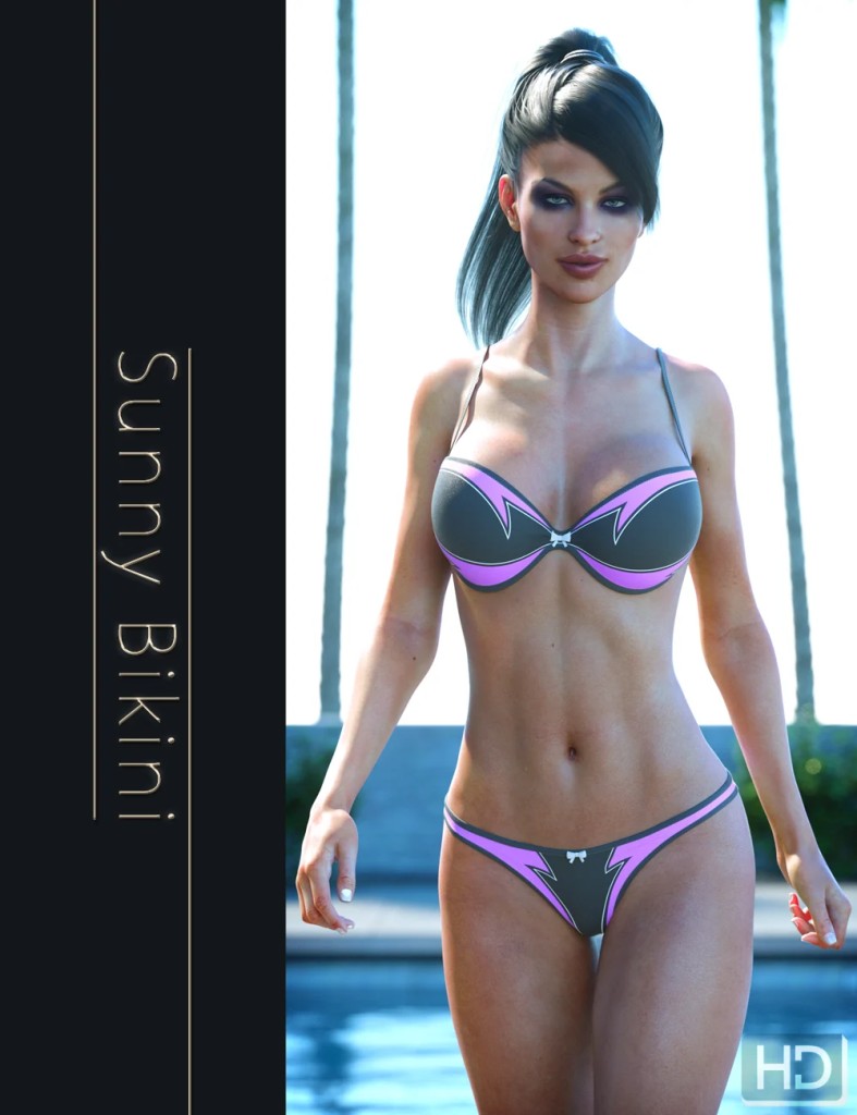 Sunny Bikini for Genesis 8 Female(s)