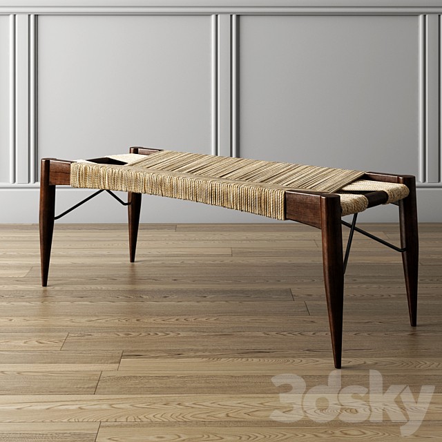 CB2 wrap bench