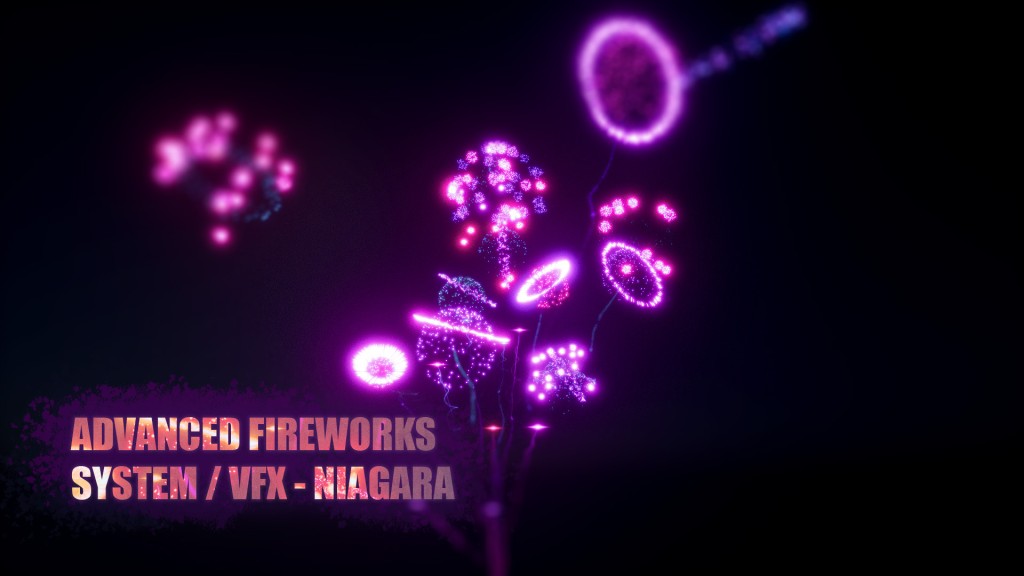 [UE5] Advanced Fireworks System VFX