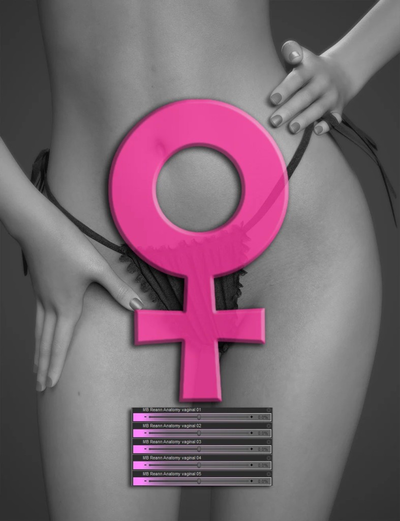 MB Reann Genesis 9 Female Anatomy Morphs Vol 2
