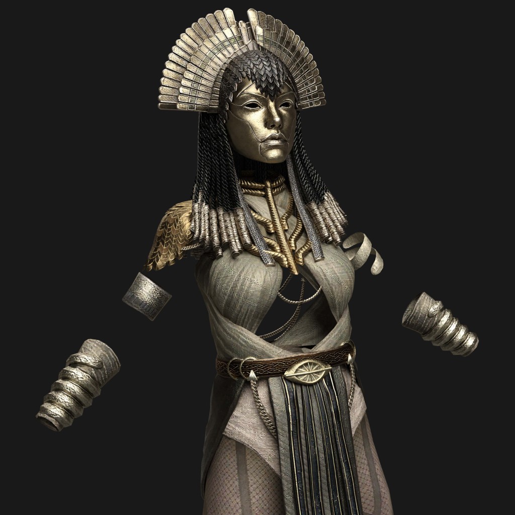 dForce Sorceress Jord Outfit G8F
