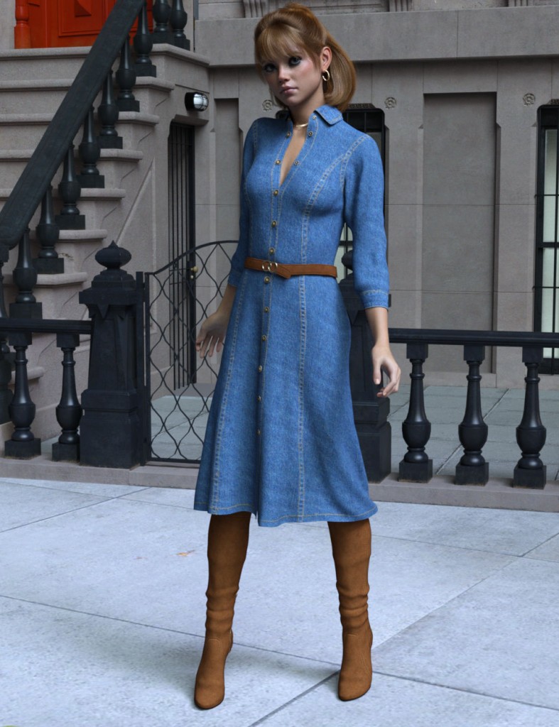 dForce Kendall Outfit for Genesis 9