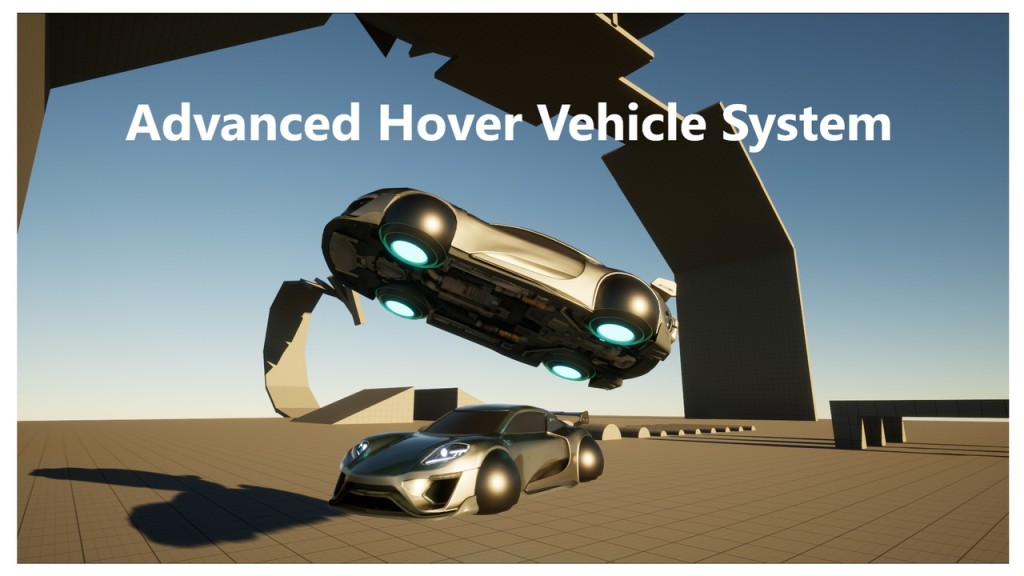[UE5.3] Advanced Hover Vehicle System