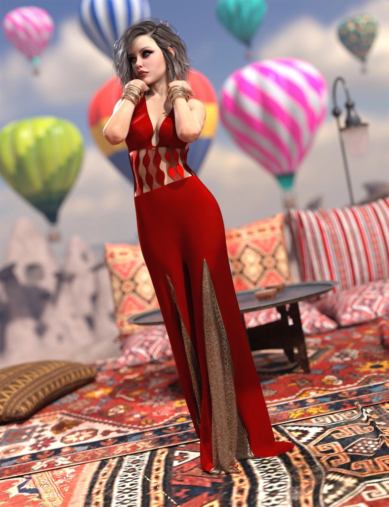 dForce Carmen Outfit for Genesis 9