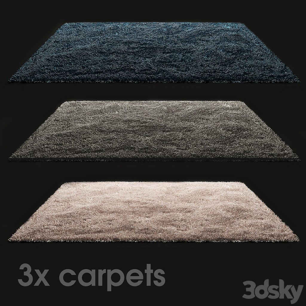 Carpets with long pile