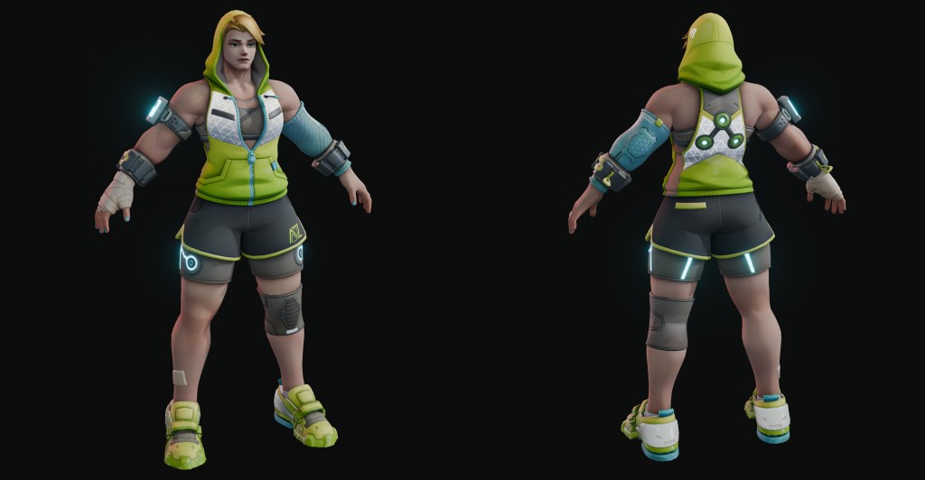 Zarya (Workout) Premium for Blender 4.x