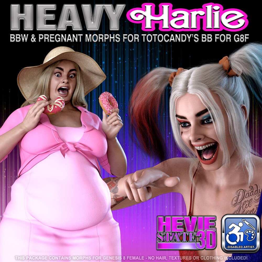 Heavy Harlie for Totocandy’s BB Character G8F