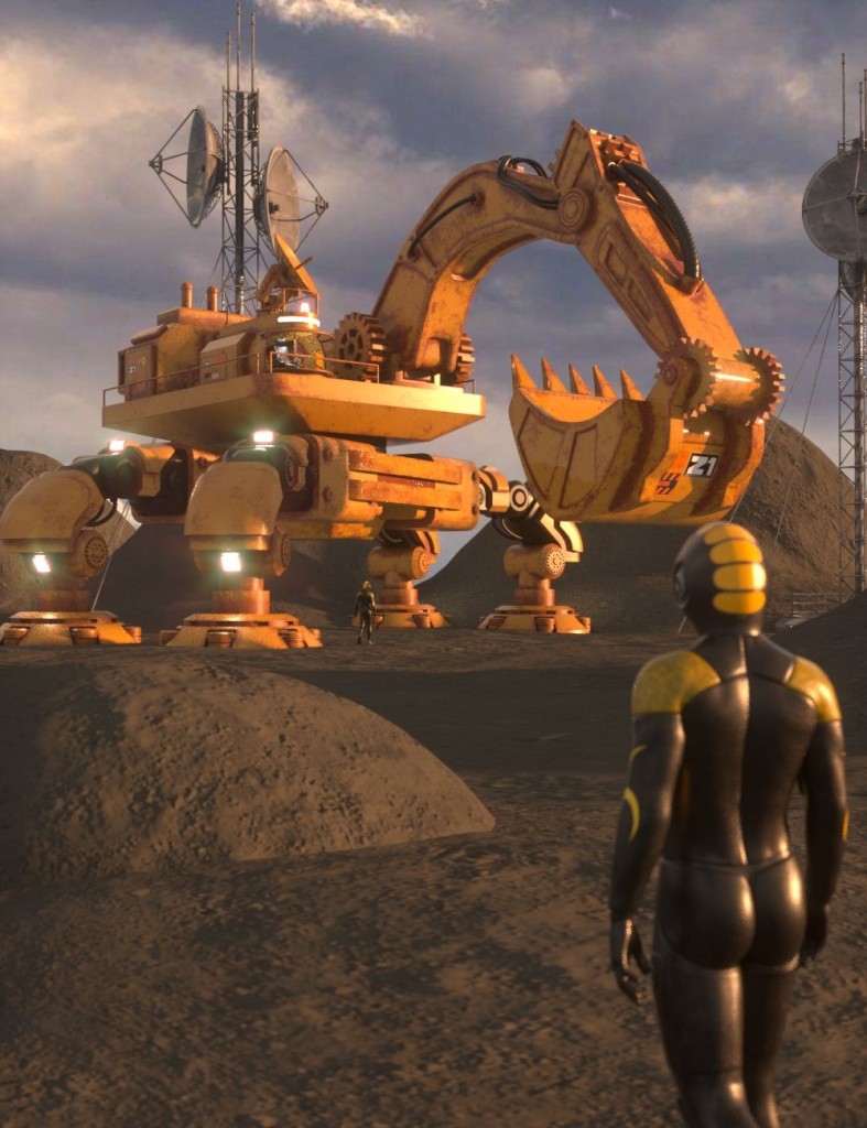 Sci-Fi Excavator