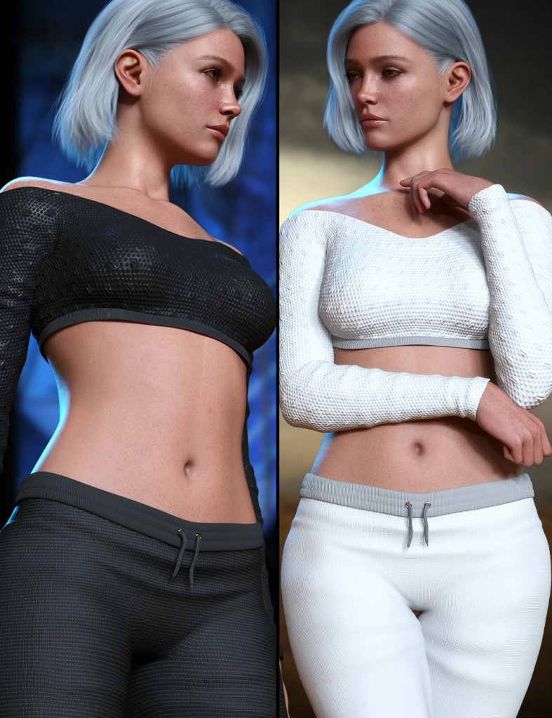 Sultry Flow Outfit Set for Genesis 9
