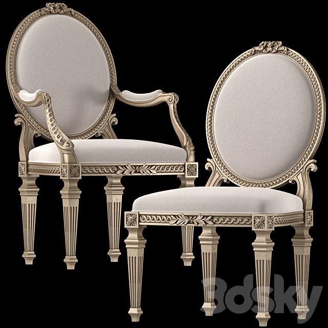 roberto giovannini chair art 454G and 1347