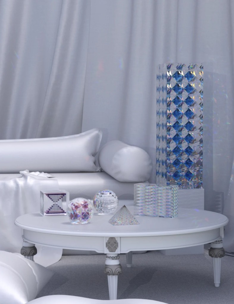 Glass Sculptures for Iray