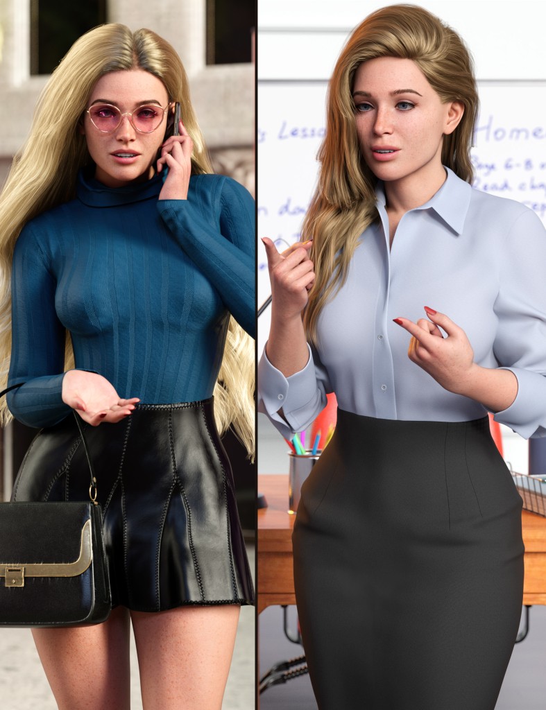 Z Ultimate Conversation for Genesis 8 Female and Genesis 9
