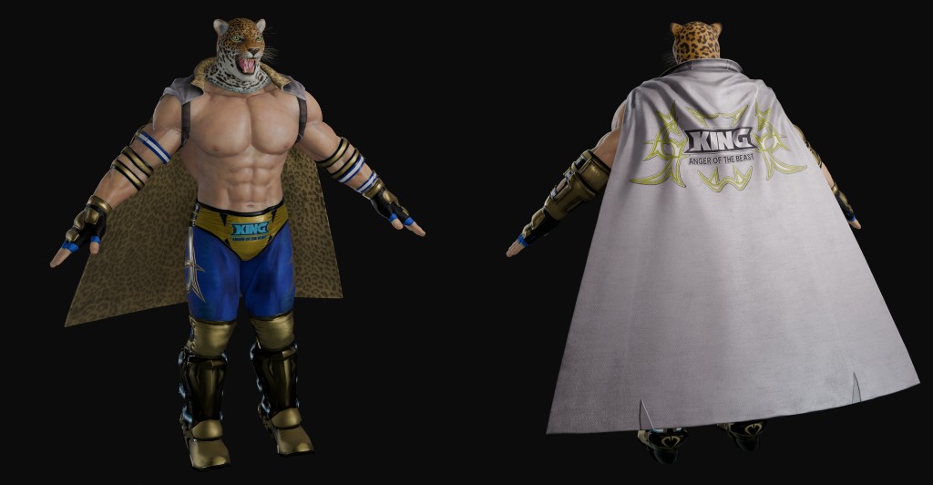 Tekken 8 King S2 Premium for Blender 4.x