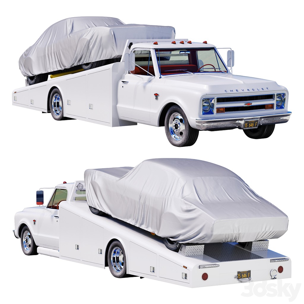 Chevrolet C30 1967 Ramp Truck