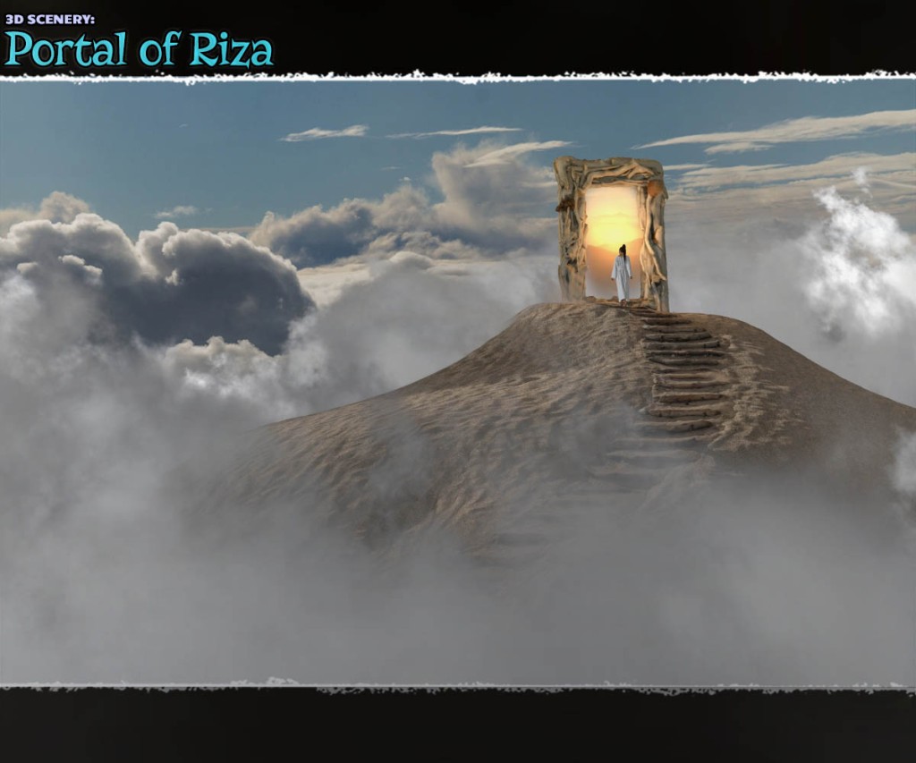 3D Scenery: Portal of Riza