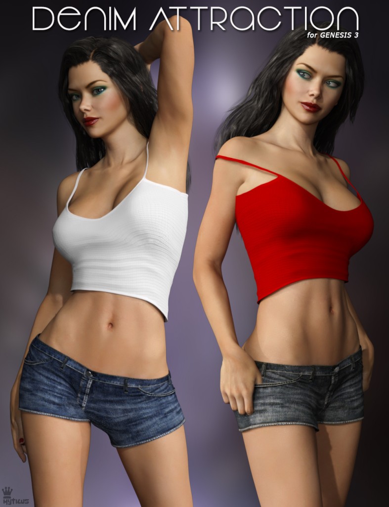 Denim Attraction For Genesis 3