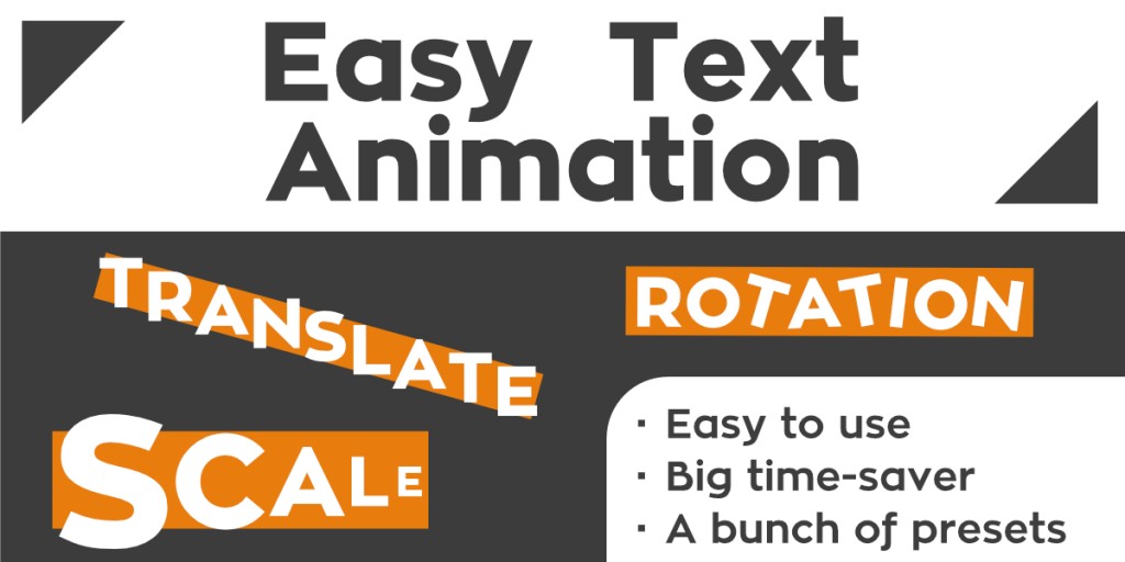 Easy Text Animation