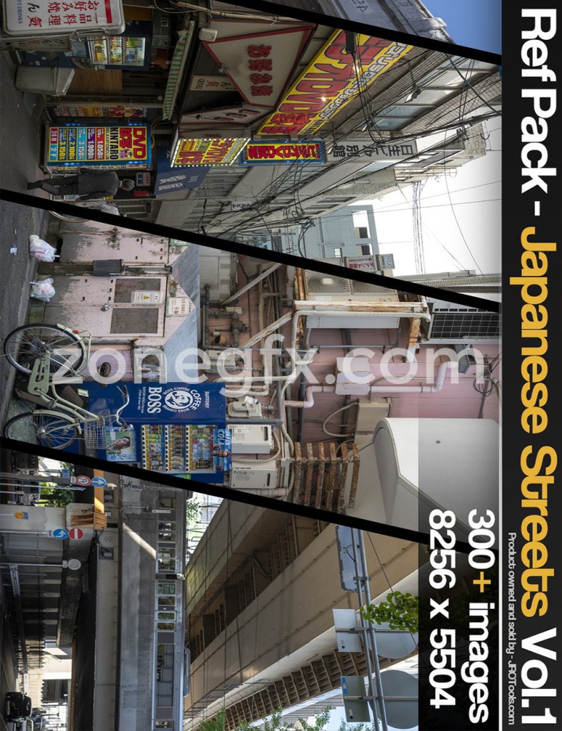 Ref Pack - Japanese Streets Vol.1