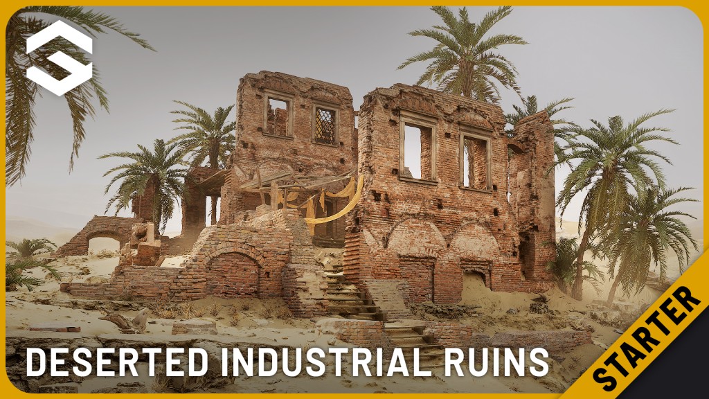 [UE5.5] Deserted Industrial Ruins - Abandoned Oasis