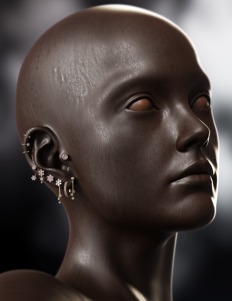 Classic Earring Collection for Genesis 8, 8.1, and 9