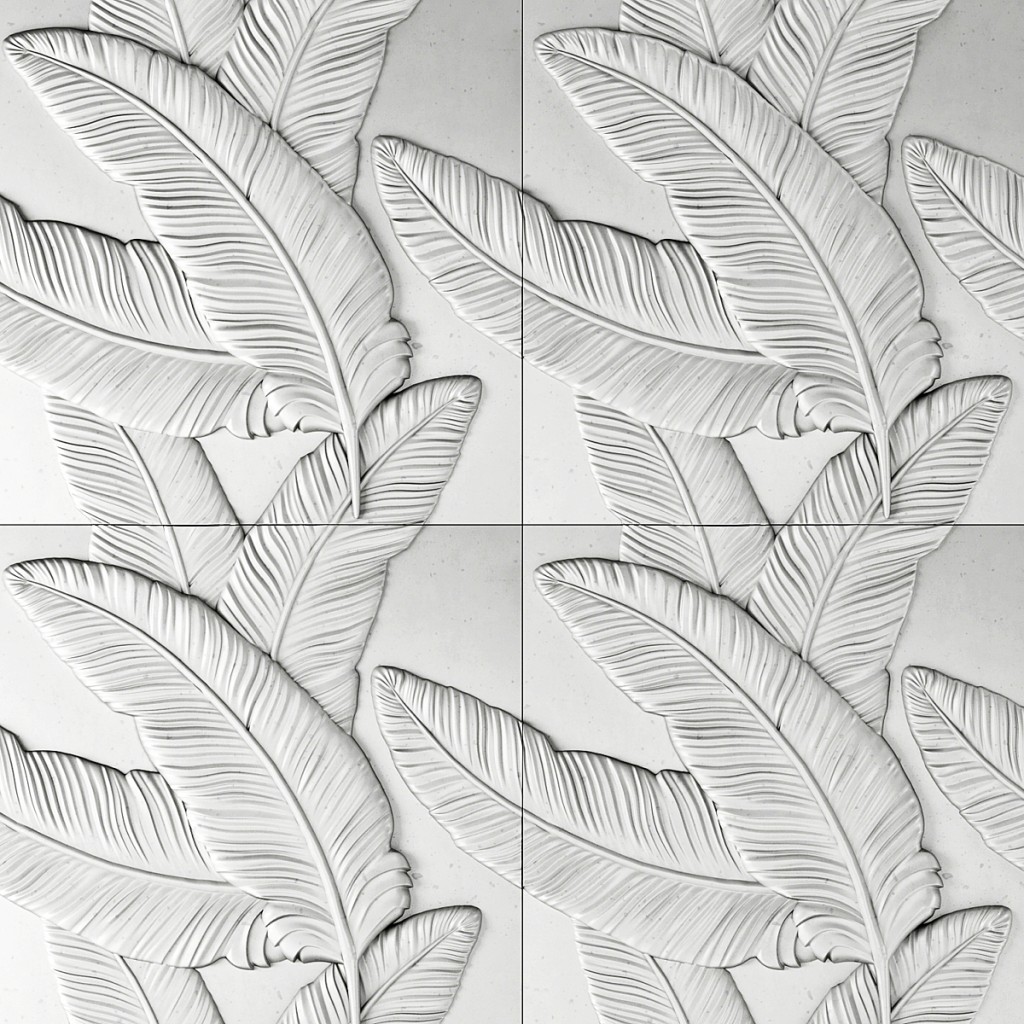 Wall panels feathers