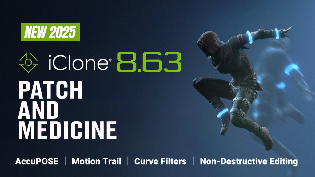 iClone 8.63.4627.1 + Full Patch