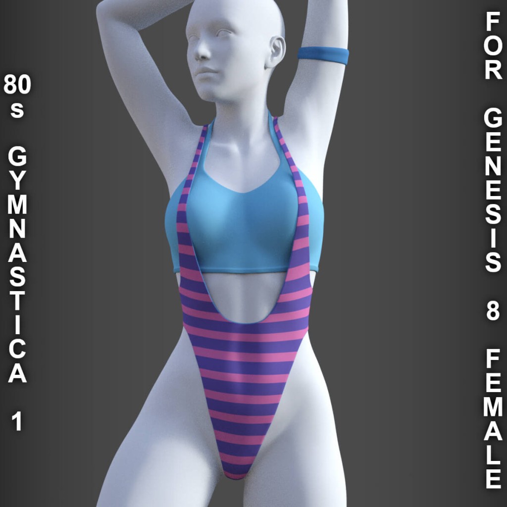80s Gymnastica 1 for Genesis 8 Female