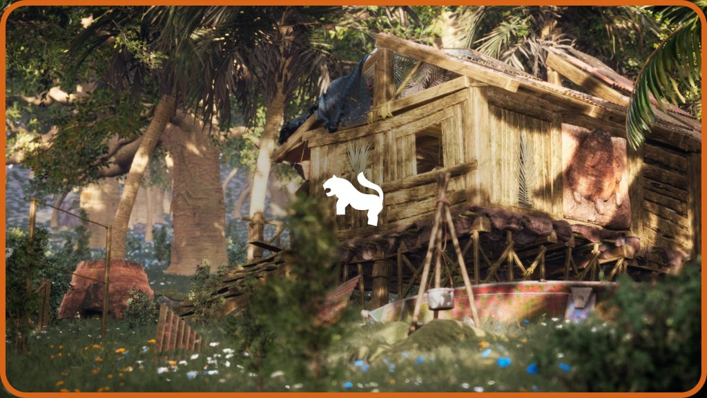[UE4.19] Abandoned Hut in Tropical Island