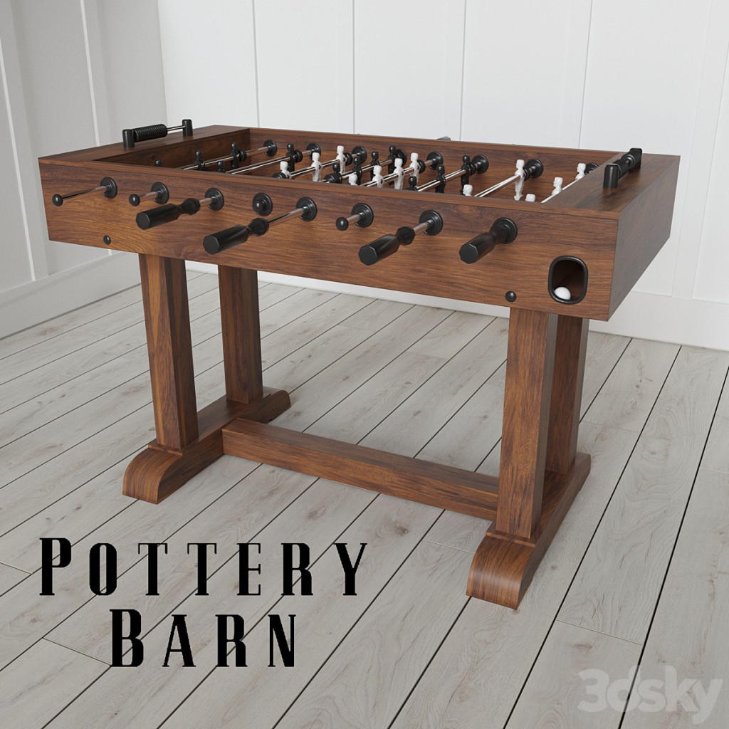 POTTERY BARN FOOSBALL TABLE