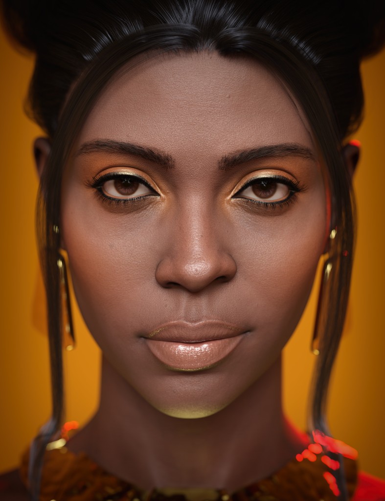 Angela 9 HD Makeup