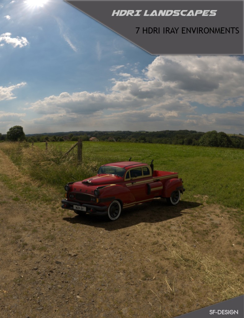 HDRI Iray Outdoor Landscape Environments