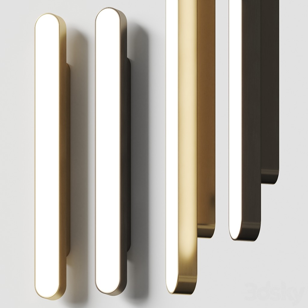 Square in Circle Capsule Wall Lamp