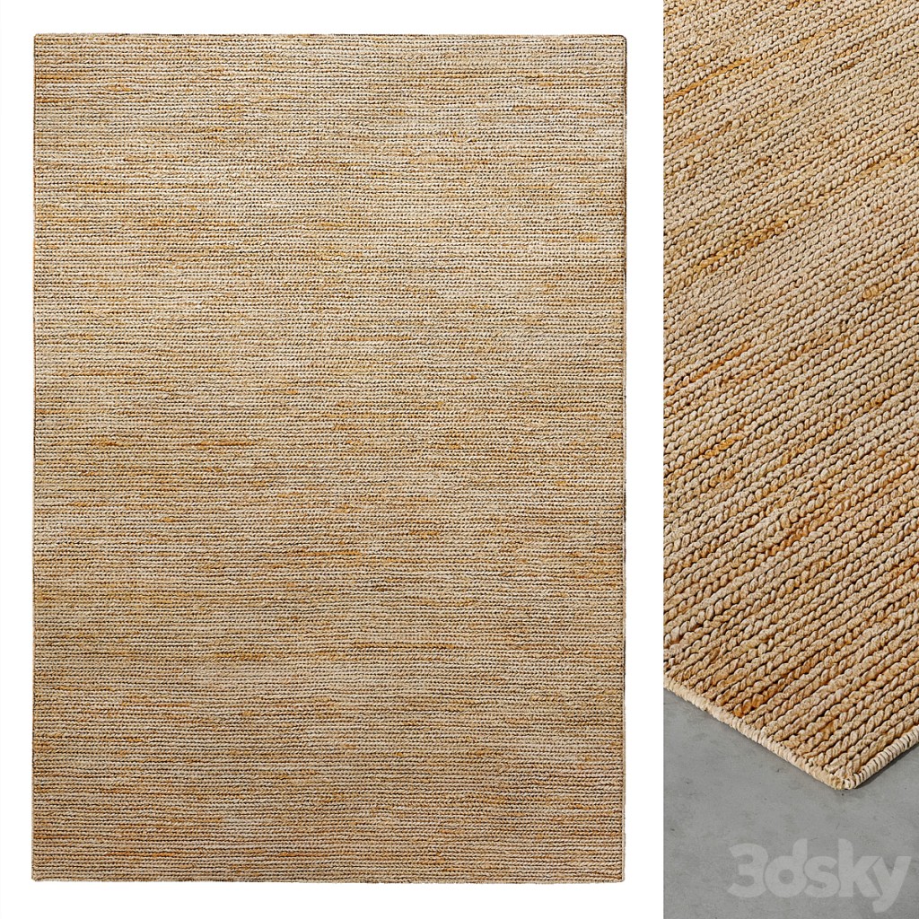 Natural fiber carpet 001