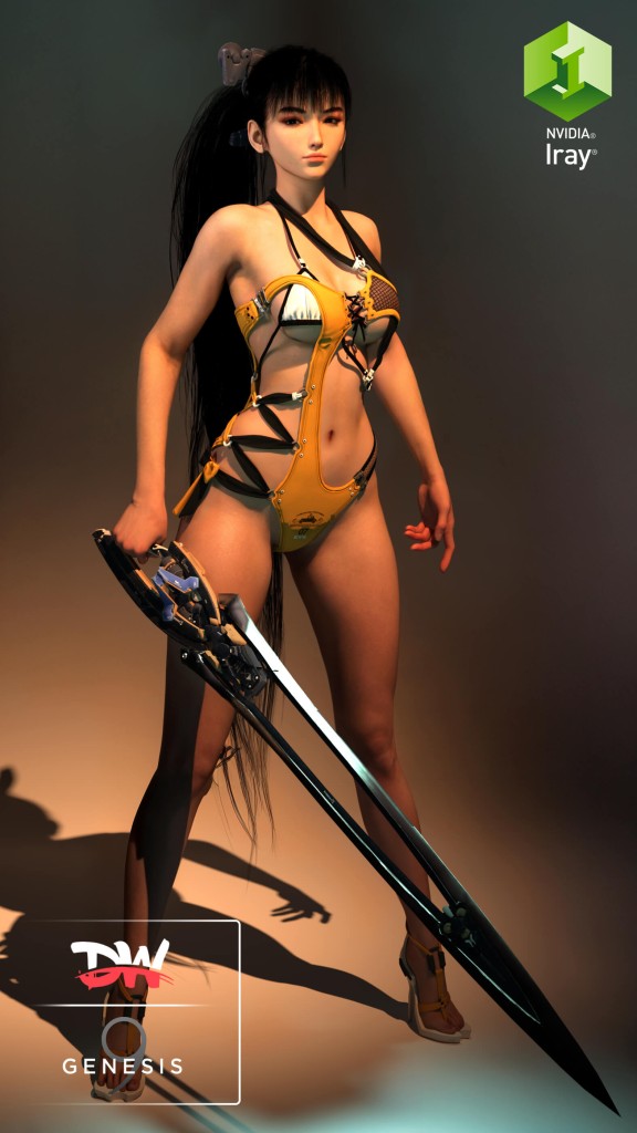Stellar Blade – Eve – Daz Genesis 9 Female