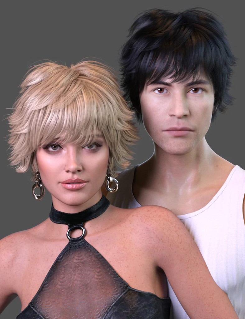 Denny Hair for Genesis 9
