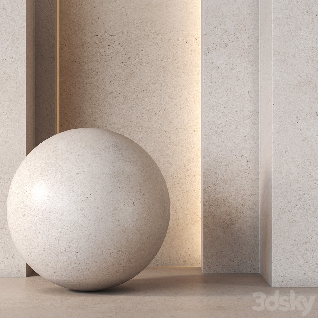 Limestone Texture 4K - Seamless